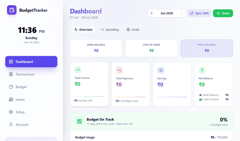Budget Tracker